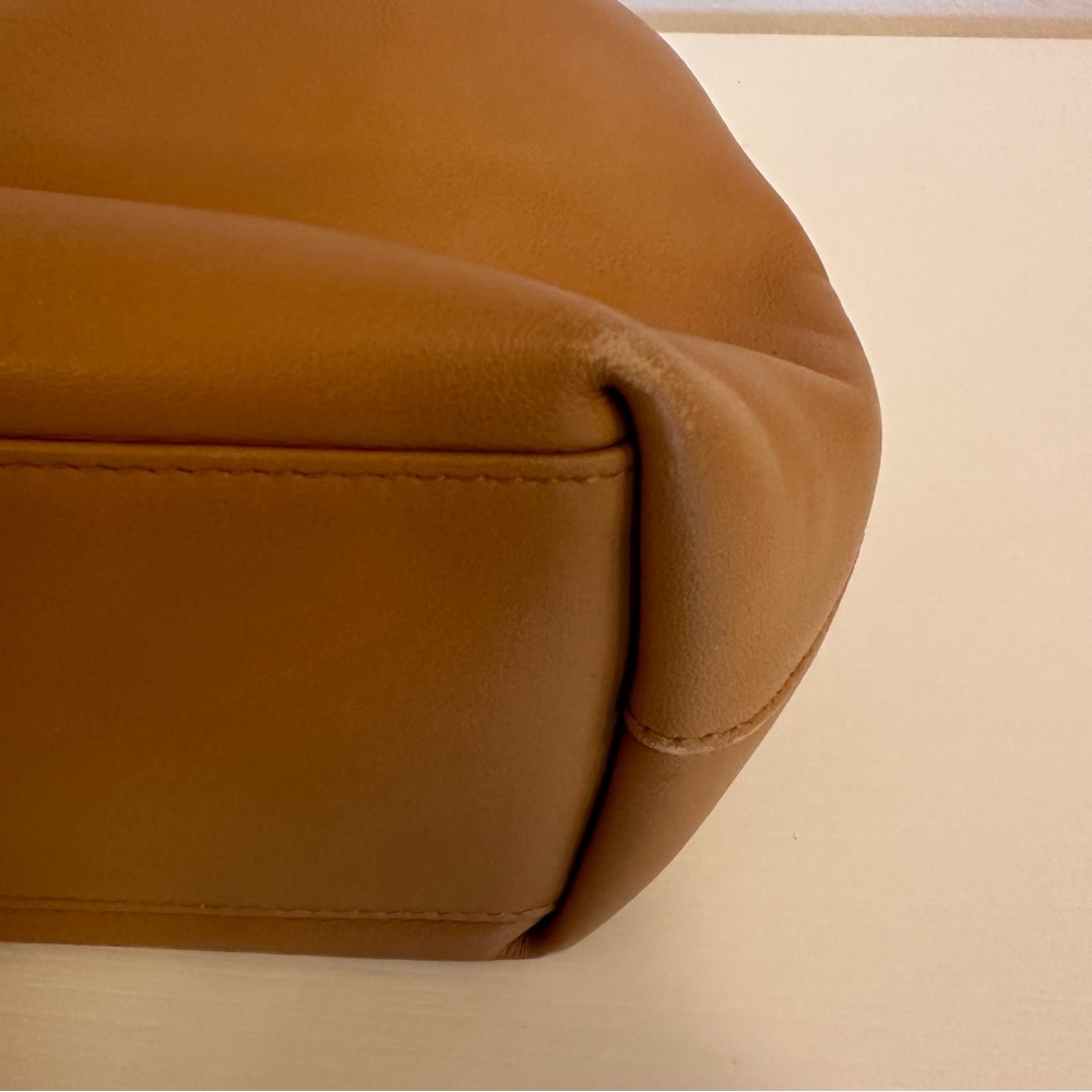 SALE! Dior Leather Bag with Beaded Handle. GREAT condition. RARE, AUTHENTIC. - Picture 11 of 16